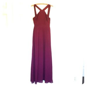 Lulu’s Burgundy Maxi Dress